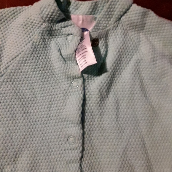 Gerber one piece  outfit. Mint green. - Picture 2 of 3